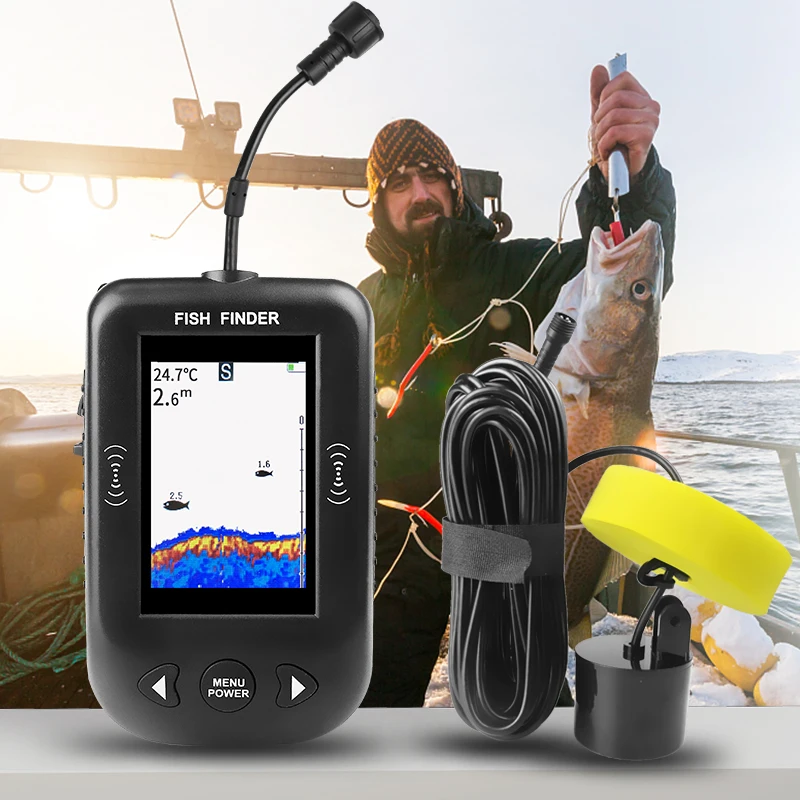 Fishing Depth Finder - Détecteurs de poissons Erchang XF03, sonar