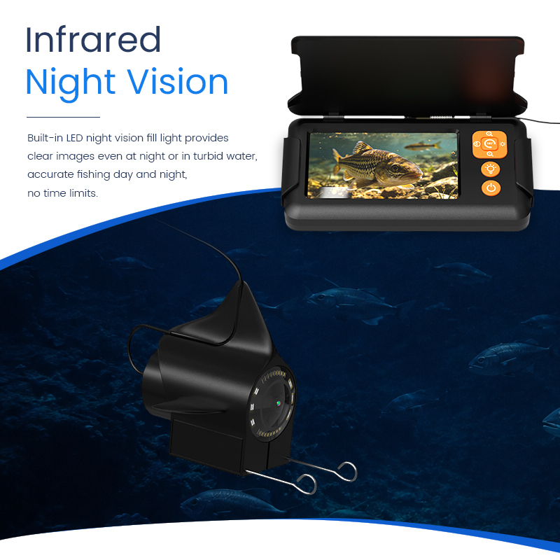 Caméra de pêche avec écran 4,3 - Fishing Depth Finder avis et prix