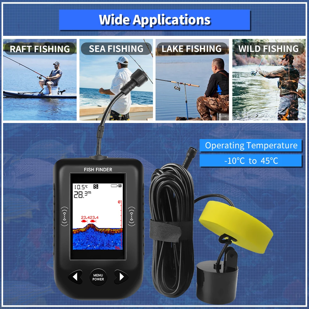 Détecteurs de poissons Erchang - Fishing Depth Finder avis et prix