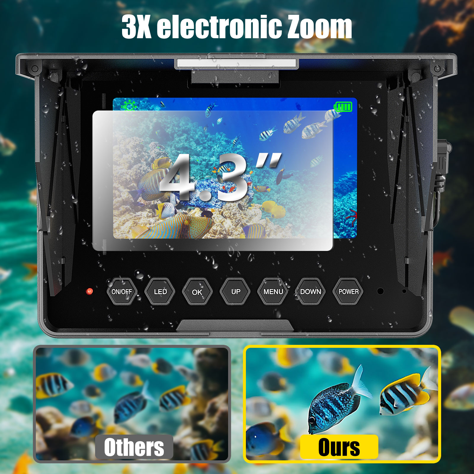 Caméra de pêche sous-marine -  - Fish Finder Portable avis et prix